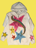 “Starry Eyes” Hand-Painted Jacket