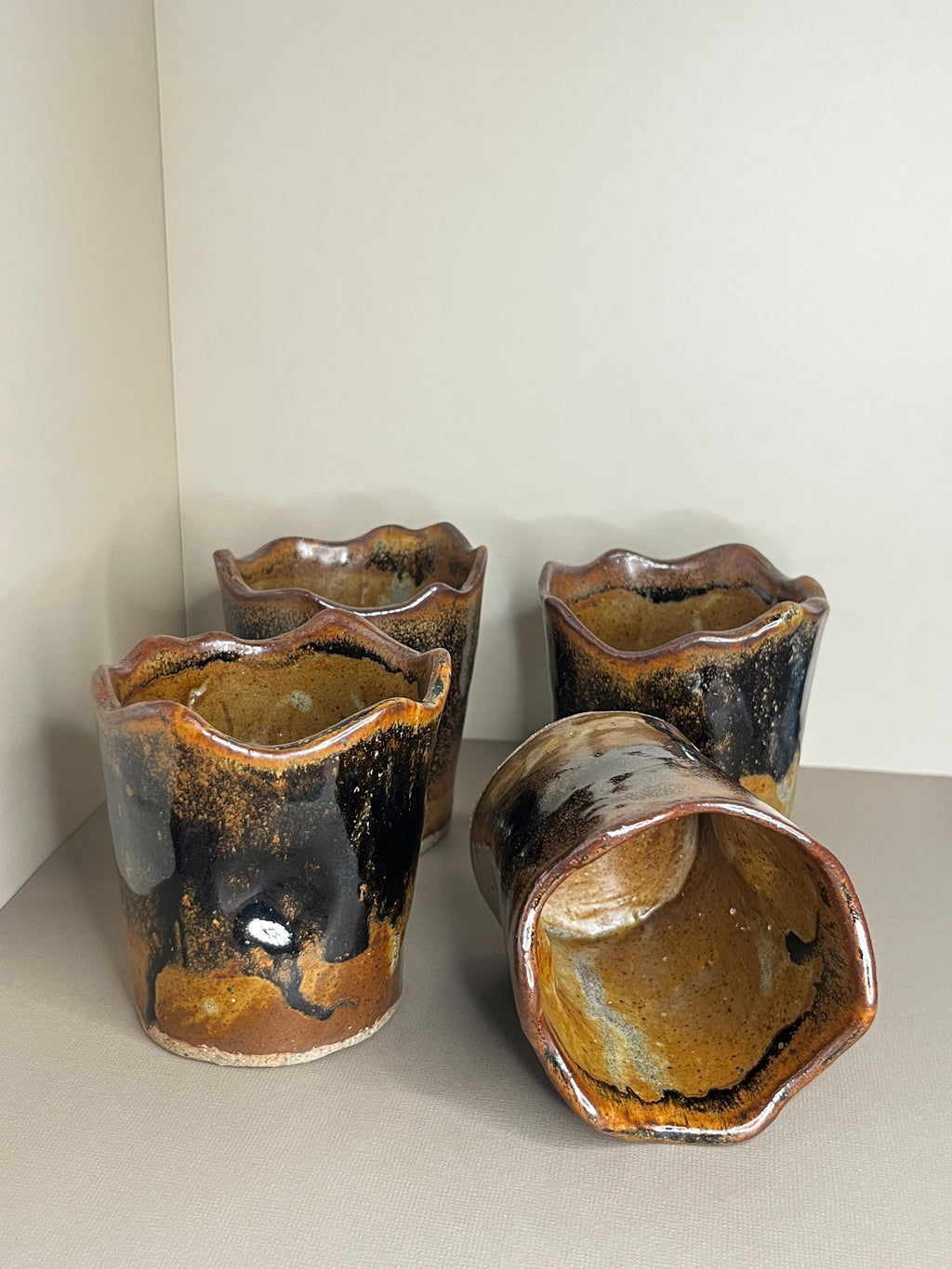 Thumb Print Mug Set of Four