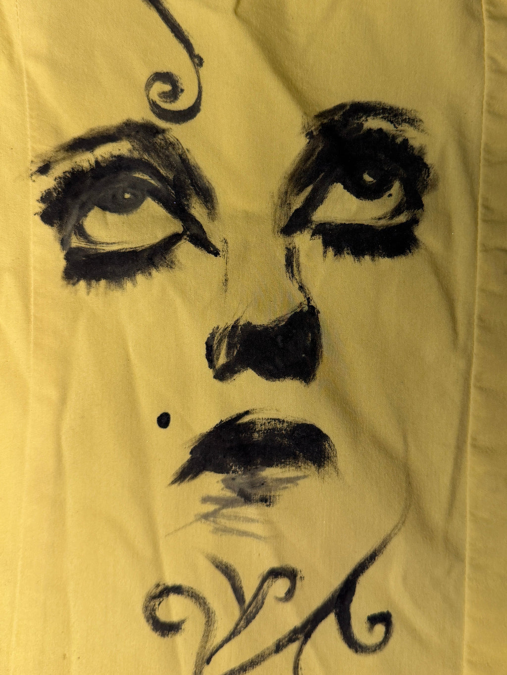“Baby I’m a Star” Hand Painted Button Top
